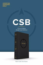 Load image into Gallery viewer, CSB Church Bible, Anglicised, Black Hardcover
